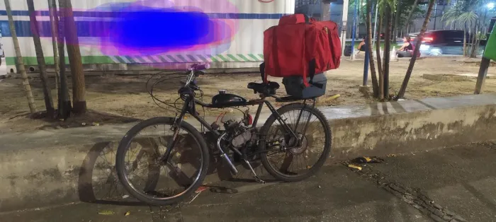 Bicicleta motorizada 100cc