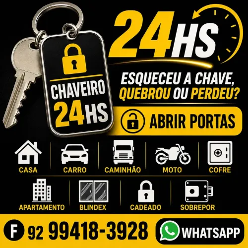 Chaveiro a todo momento