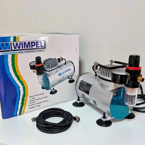 Compressor para aerografia wimpel comp-1 bivolt