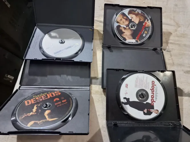 Dvd de filme .lote com 4 unidade