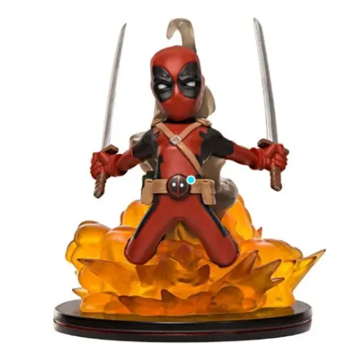 boneco q-fig pop marvel deadpool figure