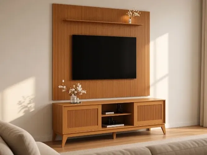 Conjunto Painel Avant e Rack King 1,80m (NOVO A PRONTA ENTREGA)