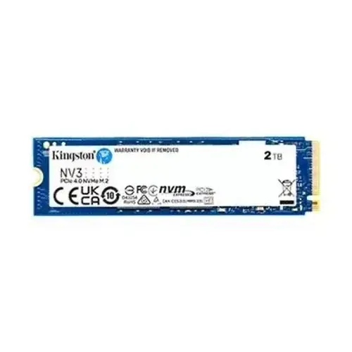 SSD Kingston NV3, 2TB, M.2 2280, PCIe 4.0 x4, NVMe, Leitura: 6000 MB/s, Gravação: 5000