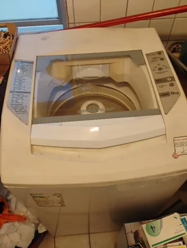 Brastemp 8kg Funcionando Perfeitamente. Nunca necessitou de reparo.