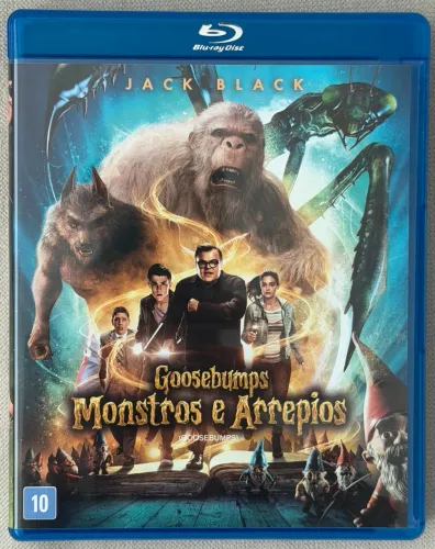 Blu-Ray Goosebumps Monstros e Arrepios (original)