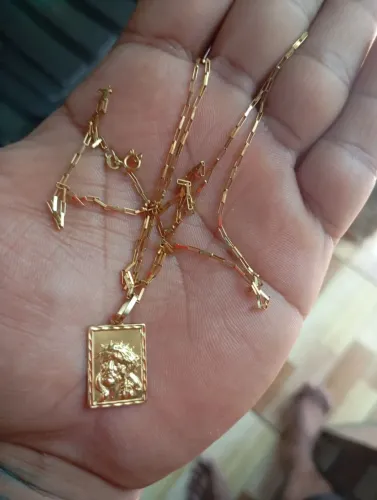 Cordão de ouro 18 maciço