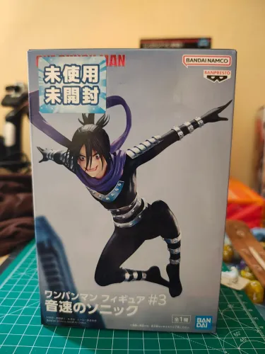 Figure Sonic Velocidade do Som One Punch Man BANDAI