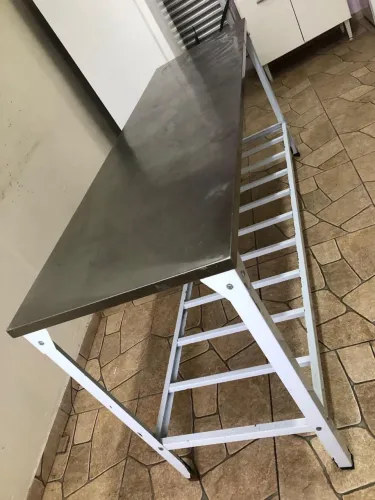 Bancada industrial aço inox