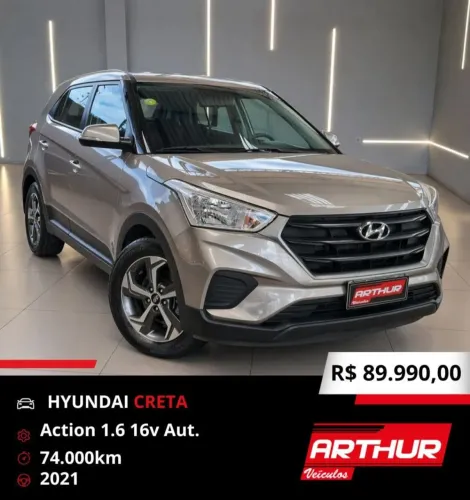 Hyundai Creta Action 1.6 16V Flex AUT 2021