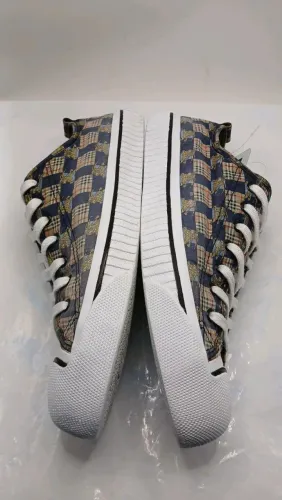 Tênis Burberry Low-Top Canvas Vintage Check (Restaurado) - Tam 41