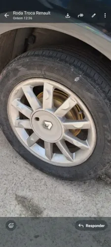 Jogo roda aro 15 Renault 