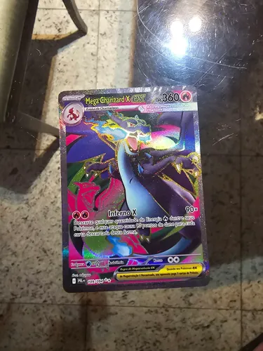 Mega Charizard X EX obs: com relevo
