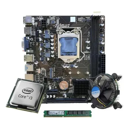 Kit Upgrade Intel Core I3 6100 + Asus H110M-C D3/BR + 8GB DDR3