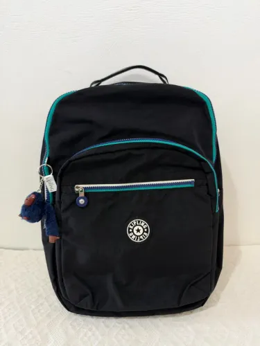 Mochila Kipling Seoul Grande Original Nova Preta