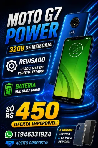 ? Moto G7 Power - REVISADO | ÓTIMO CUSTO-BENEFÍCIO
