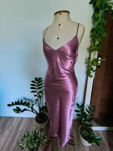 Vestido de seda Tam M 