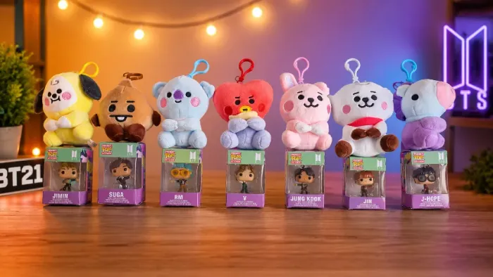 Chaveiros do BTS