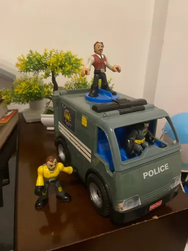 Carro Imaginext Batman Polícia