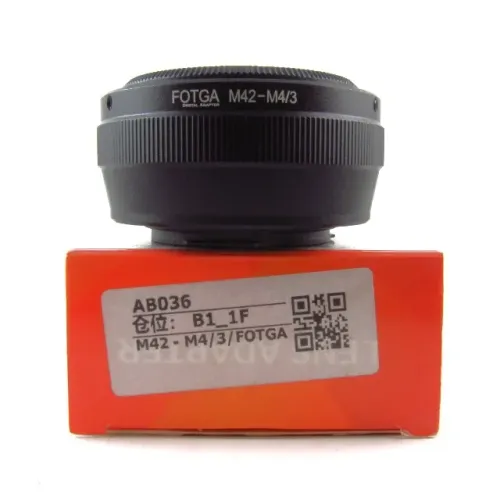Adaptador Lente M42 Para Câmera Micro 4/3 MFT M4/3 Olympus Panasonic Fotga