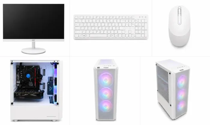 PC Gamer i5-10400F GTX 1660 Ti 8GB RAM + Monitor + Kit Teclado/Mouse