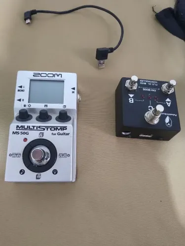 Pedaleira pra guitarra ?