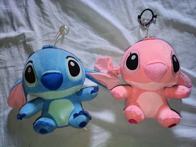 Stich e Angel R$ 90,00