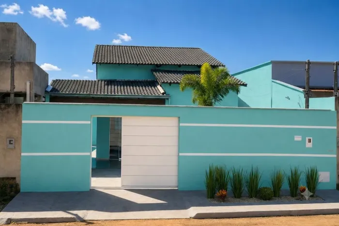 Casa 3Q c/ 1 Suíte Sozinha no Lote no Res. Triunfo 1 - Entrada de apenas R$ 29.990,00