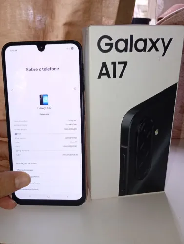 A17 novo na caixa 256GB 8 De Ram