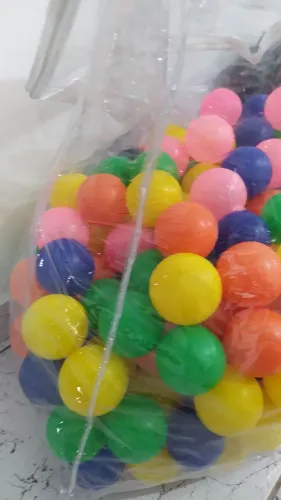 100 bolinhas de piscina de bolinhas coloridas