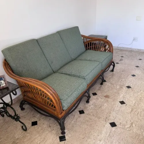 Sofá em Rattan