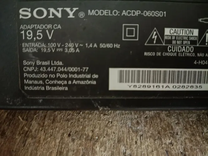 Quero vender um fonte de 19,5V