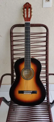 Violão Acústico Nylon Harmonics GNA-111 Sunburst + Capa