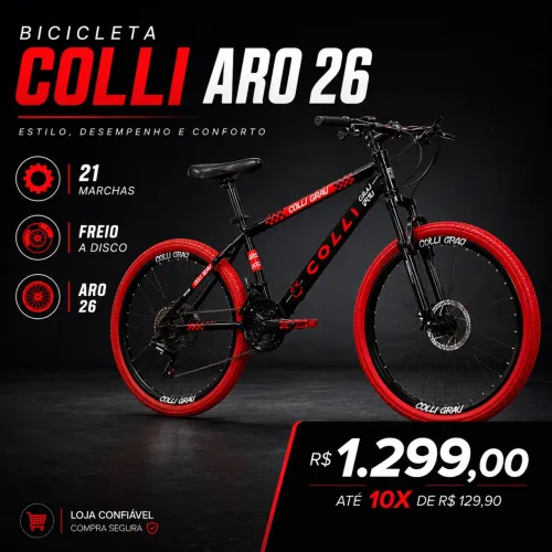 Bicicleta aro 26 21 marchas 