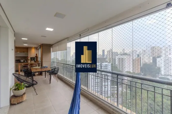 Apartamento de Luxo na Vila Andrade: Varanda gourmet, 3 Quartos, 3 Suítes, 2 Salas, 5 Banh