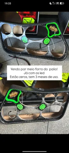 Par de meio forro automotivo palio