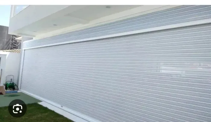 Portão garagem automático de enrolar 7metros