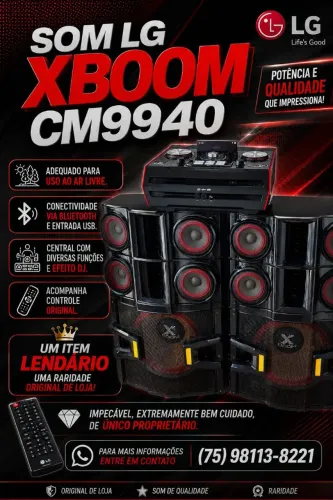 SOM LG XBOOM CM9940