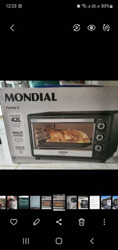 Forno Elétrico e Bateria