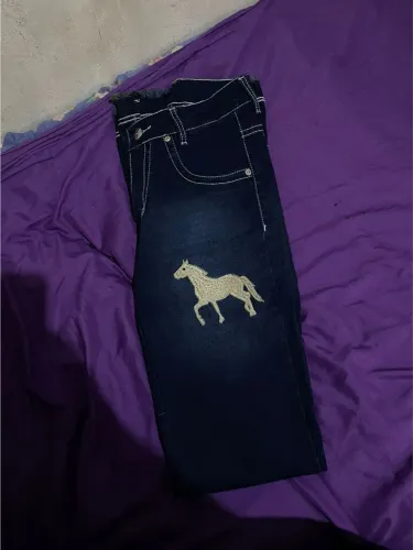 Calças jeans country feminina