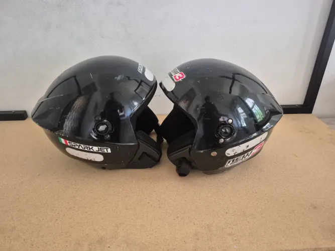 Capacete preto N? 58