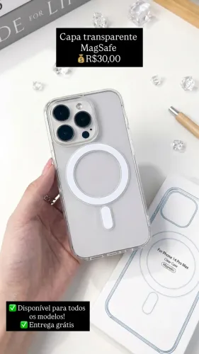 Capa Transparente MagSafe