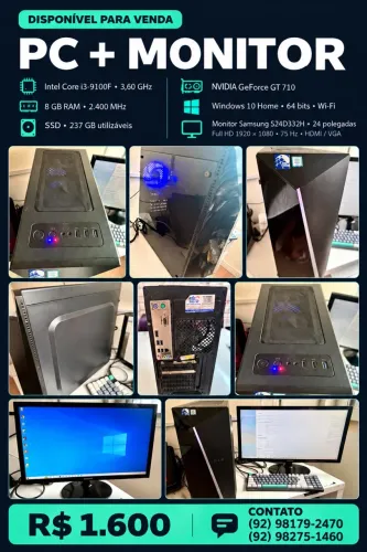 PC Gamer + Monitor