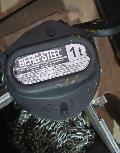 Talha manual berg steel 1t 5m