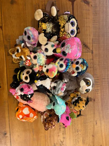 COLEÇÃO TY BEANIE BOOS ORIGINAL - LOTE COMPLETO