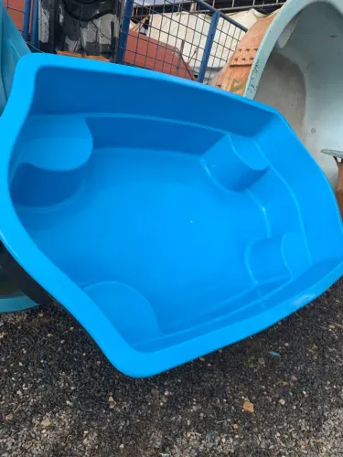 Piscina fibra de vidro modelo tartaruga 