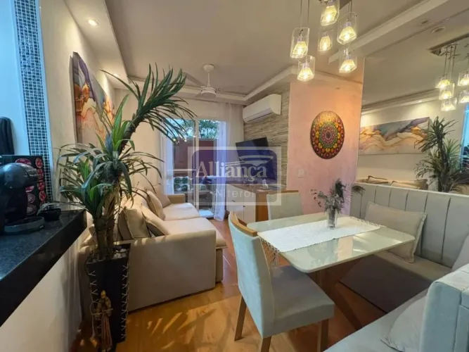 Apartamento com 2 dormitórios à venda, 60 m² por R$ 315.000 - Neves - São Gonçalo/RJ