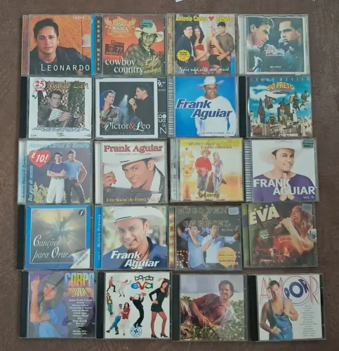 CDs Originais de SERTANEJO (LOTE)