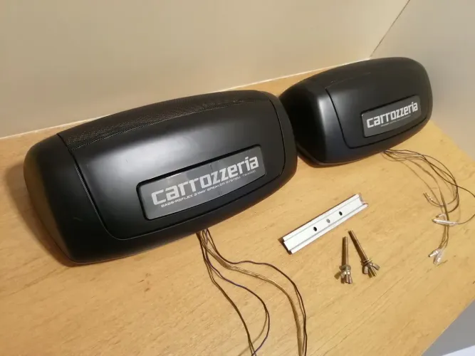 Alto Falantes Pioneer Carrozzeria TS-X400! 