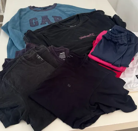 Lote roupas masculinas usadas