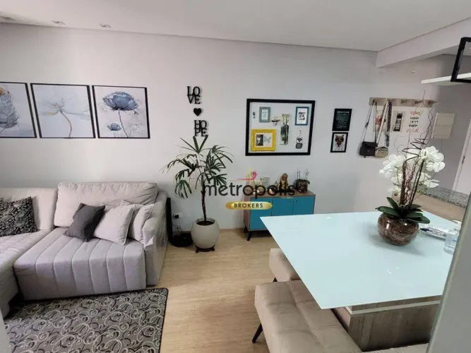 Apartamento à venda, 64 m² por R$ 601.000,00 - Campestre - Santo André/SP